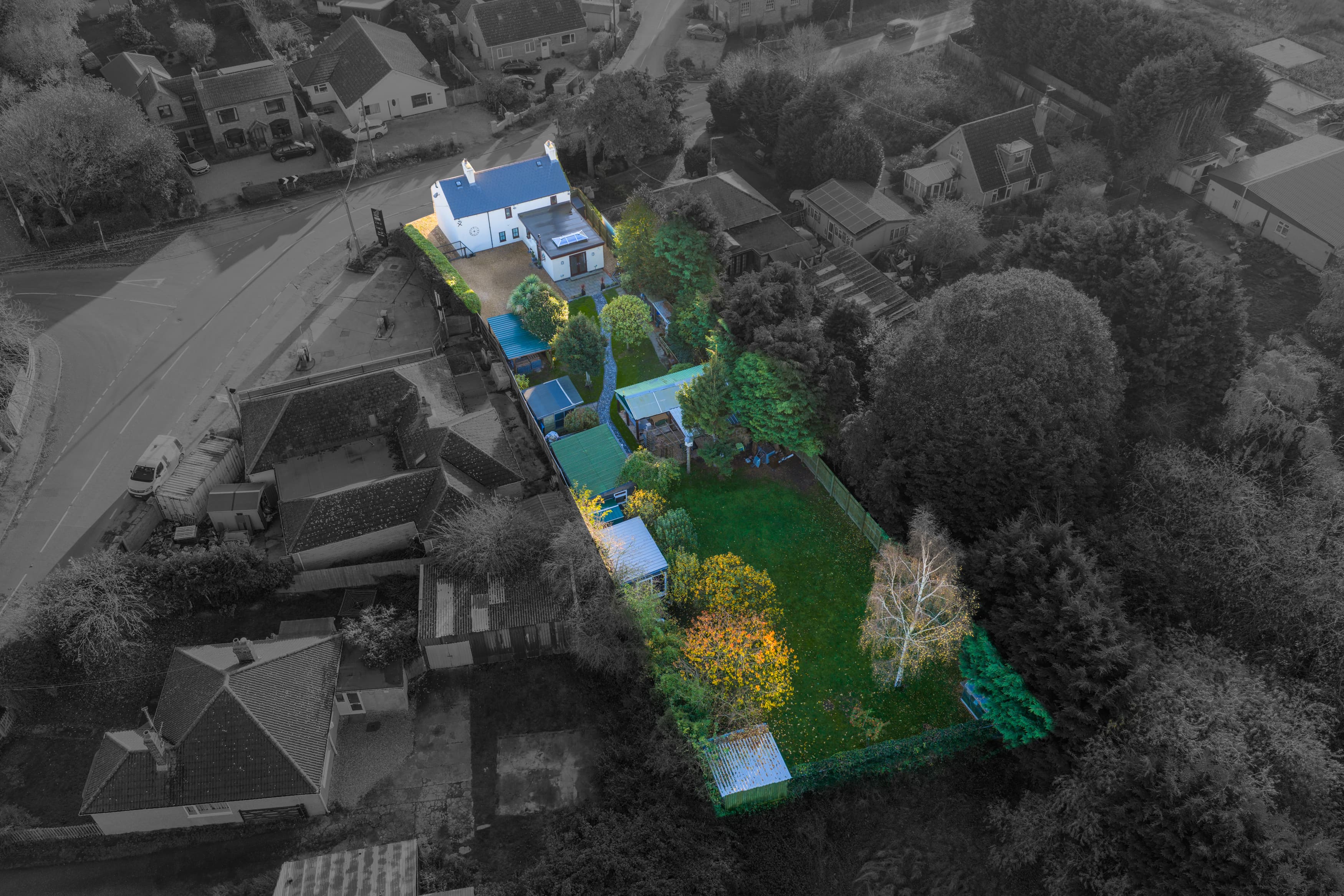 Corner House Main Road, Holbeach Drove, Spalding, Spalding, PE12 0PS